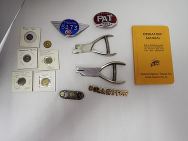 Conductor ticket punches/token dispenser etc.