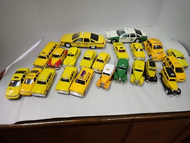 Die-Cast Taxi Cabs