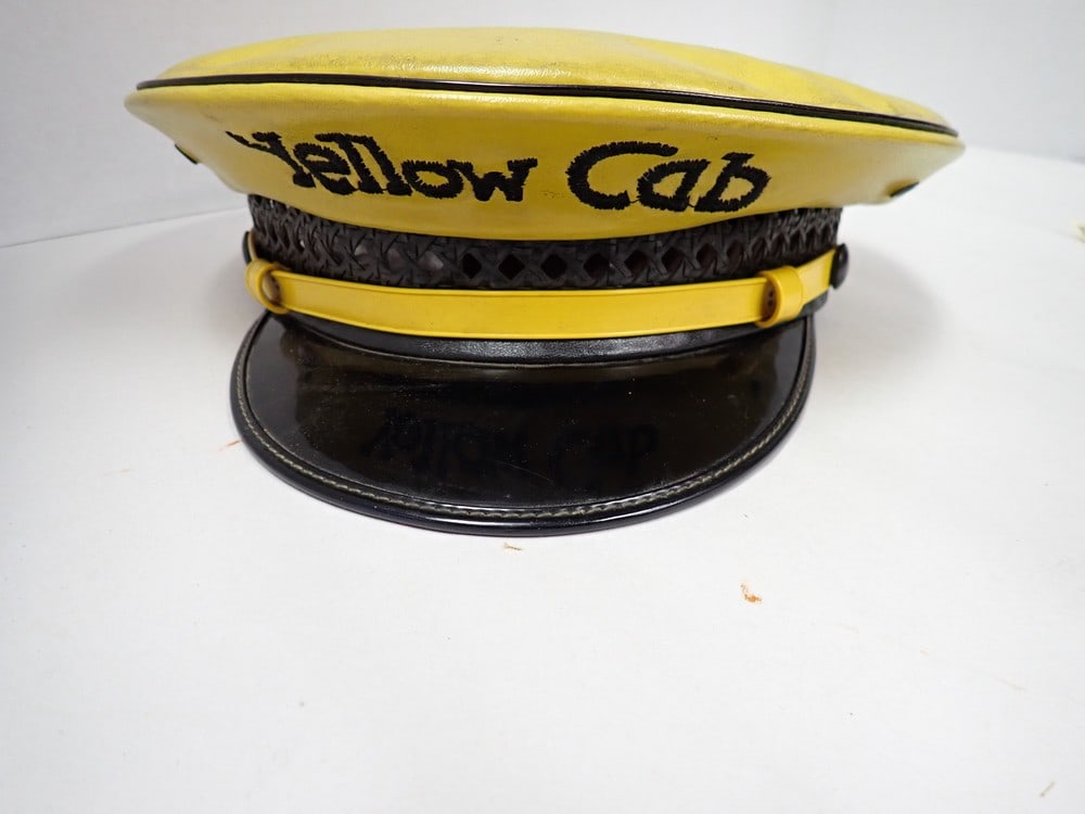 Vinyl Yellow Cab Hat (1 of 5)