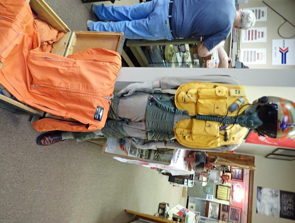 1st Lt.David M Alfredson flight suits and helmet (1 of 20)
