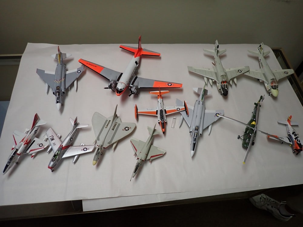 10 model airplanes (1 of 14)