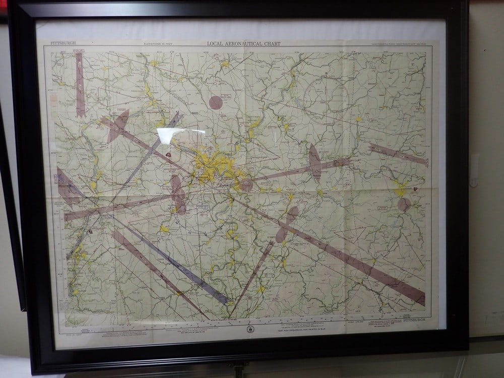 Pittsburgh Local Aeronautical chart (1 of 5)