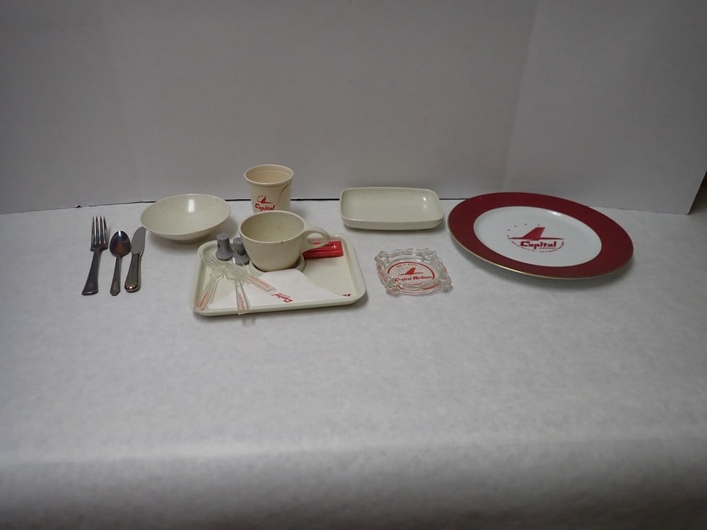 Capital Airlines Serving Plates (1 of 7)