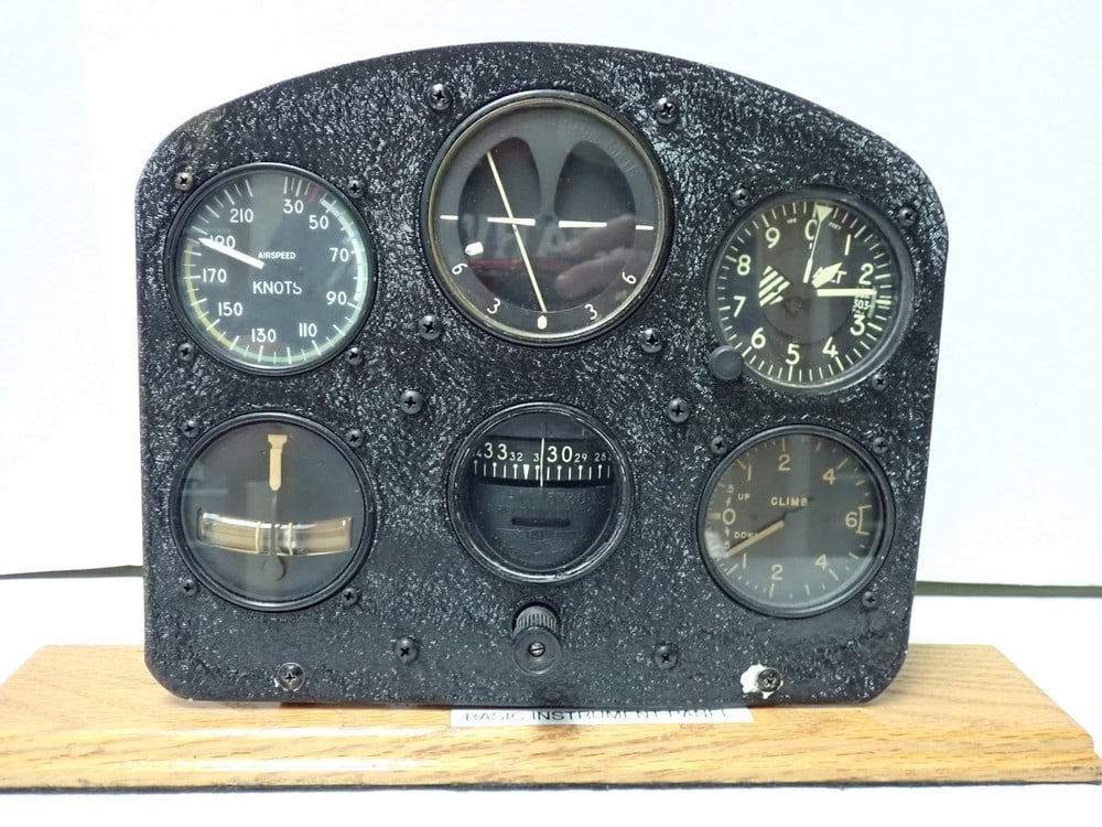 Instrument Panel Components by Aeritalia/Aerosonic etc.: 10 1/4" x 12 3/8"