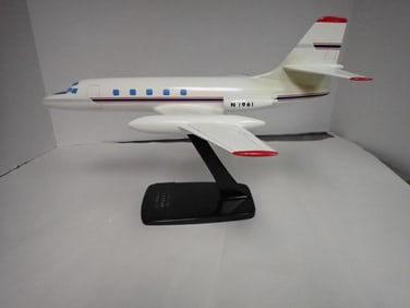 US Steel Lockheed "Jetstar" Metal Model on stand