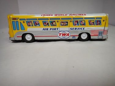 TWA Airport Service Japanese Tin Bus