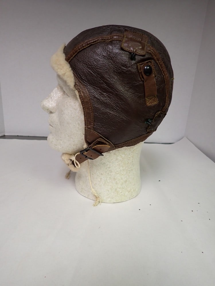 US Army Air Force Leather Helmet (1 of 5)