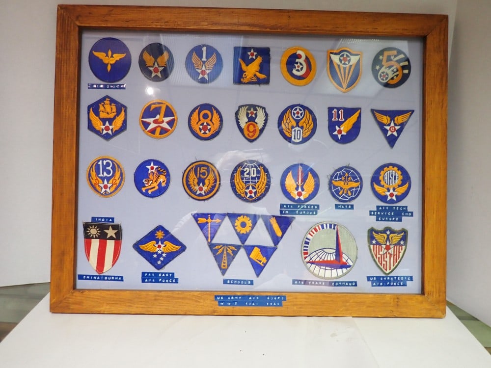 US Army Air Corps Patches Display (1 of 7)