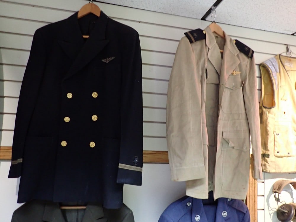 2 WWII Navy Ensign Winter and Summer Coats (1 of 6)