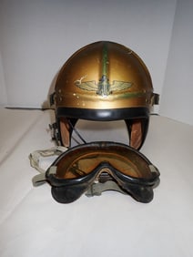 Navy (post WWII) Jet Helmet Gold