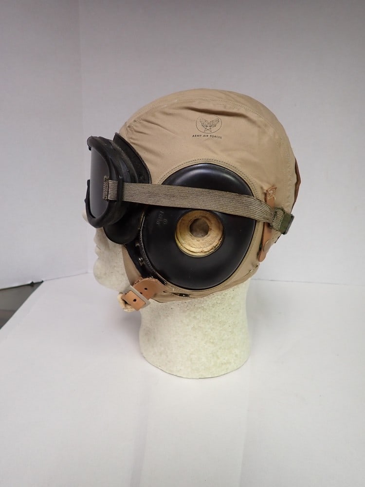 Army/Air Forces Canvas Flight Cap and Goggles (1 of 6)