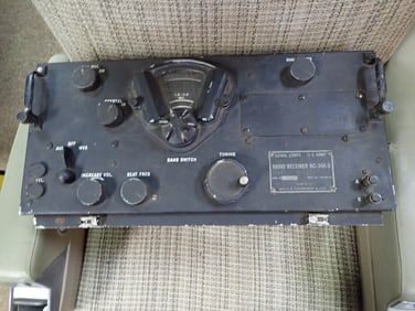 US Army Signal Corps B-17 "BC-348-Q" Radio Receiver