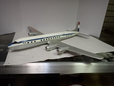 K.L.M. "The Flying Dutchman" Douglas Metal Airplane