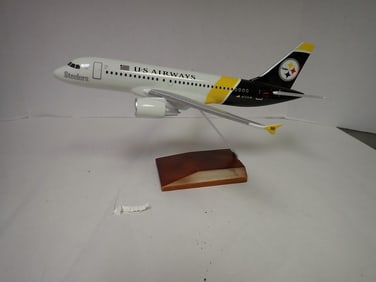 US Airways Pittsburgh Steelers Metal Airplane