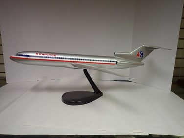 American Airlines Plastic Airliner Model