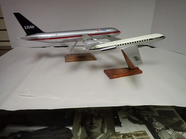 USAir and Caravell Model Airplanes