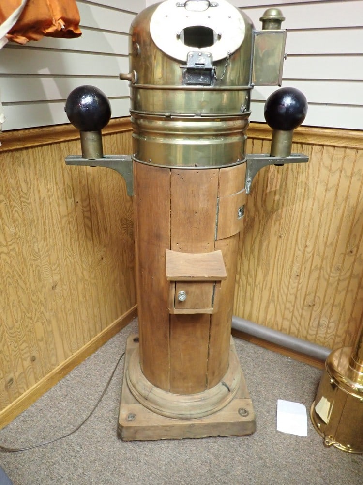 Antique Ship's Binnacle Brass (1 of 12)