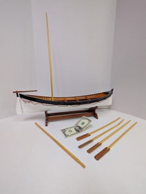 Titanic replica wooden lifeboat