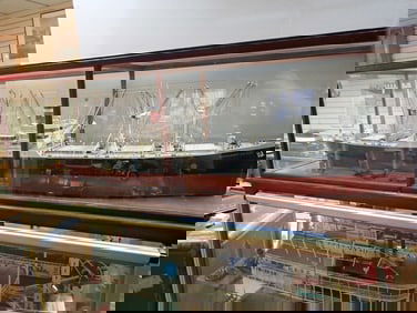 Large "American Scout" Freighter Ship Model