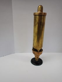 Unmarked Brass Steam Whistle