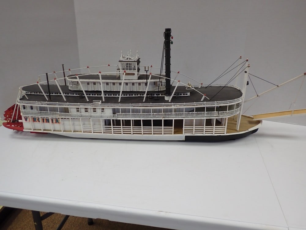 Hand-crafted Pittsburgh Paddle Boat "Virginia" (1 of 12)