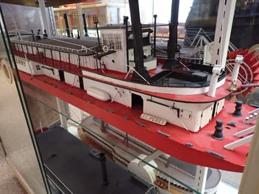 "J.L. Perry" Hand-crafted Pittsburgh Paddle Boat