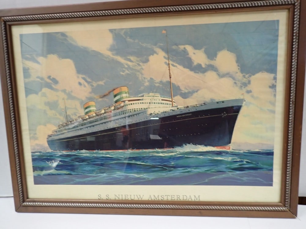 "S.S. Nieuw Amsterdam" Print (1 of 6)