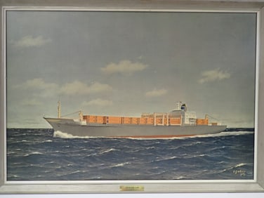 "Axel Johnson" Johnson Line Print