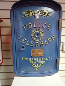 Gamewell Co. Police Telegraph Callbox