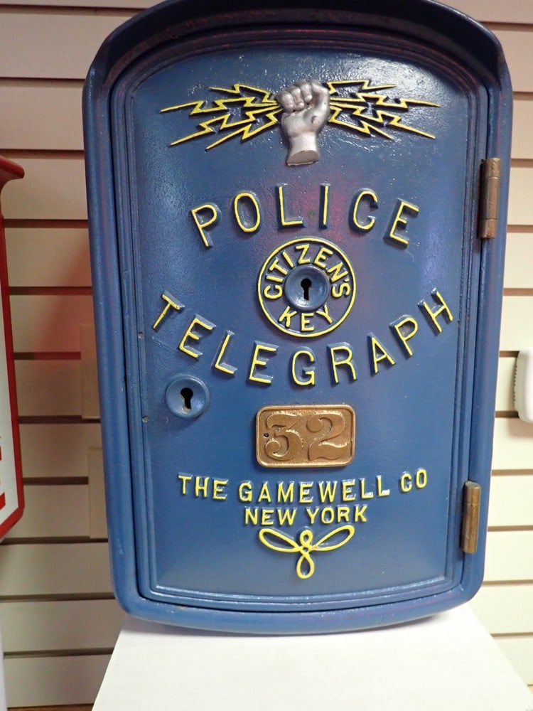 Gamewell Co. Police Telegraph Callbox (1 of 3)