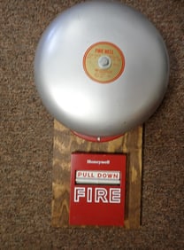 Honeywell Fire Alarm Bell and Switch