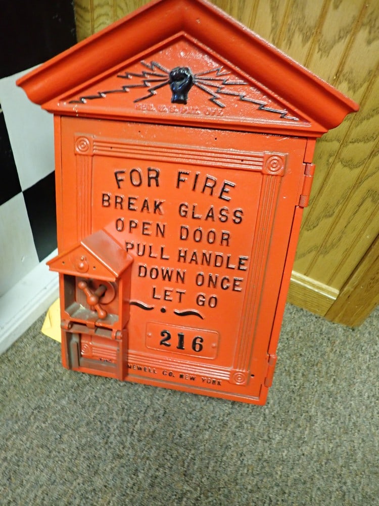 Gamewell Co. Fire Alarm Box (1 of 6)