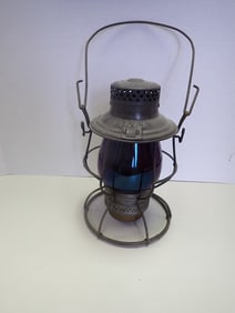 "Adlake" N.Y. Central Railroad Red Globe