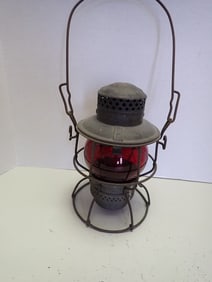 "Armspear MFG. Co. New York P.R.R. 1925" Red Lantern