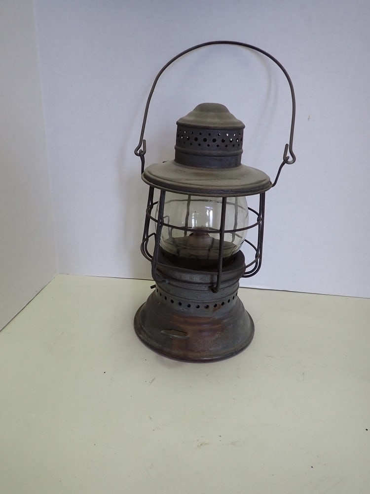 Antique Lantern "PS" on Globe (1 of 10)