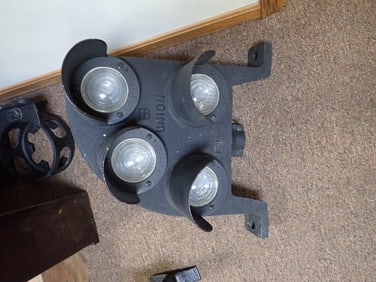 Iron Railroad Signal Light