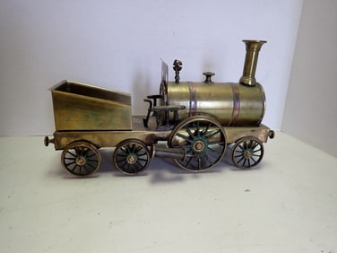 Brass Hand Crafted Locomotive
