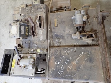 Railroad Engine Throttle and Controls