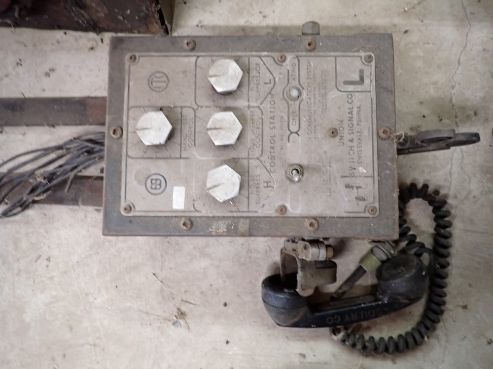 Union Switch & Signal Co. Control Station (1 of 4)