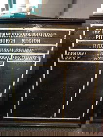 P.R.R. Pittsburgh Region Train Crew Board