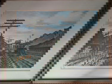 "Pittsburgh & Lake Erie Howard Fogg" Print