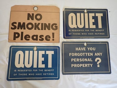 Pullman Company signs - 6