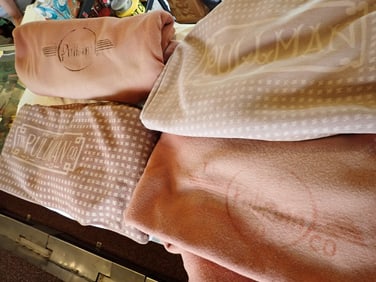 4 Pullman Company Wool Blankets