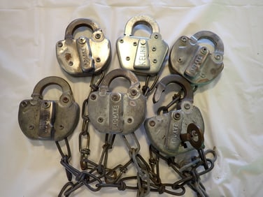 6 Penn Central Railroad Locks