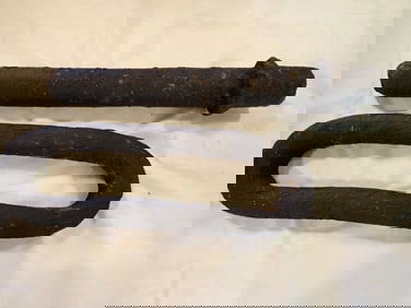Antique Link & Pin Railroad Car coupler