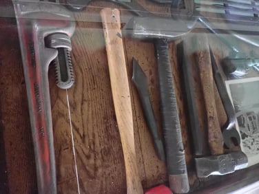 Large group of R.R. tools