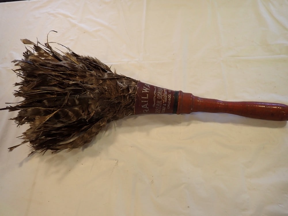 Antique Railway Feather Duster: Crerar Adams & Co." 18