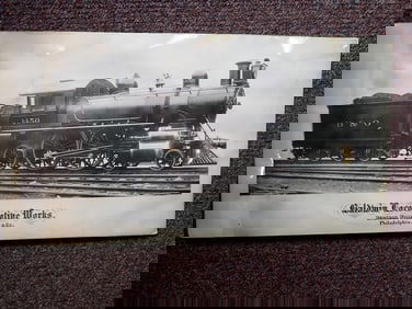 Baldwin Locomotive Works Steam Engine Print
