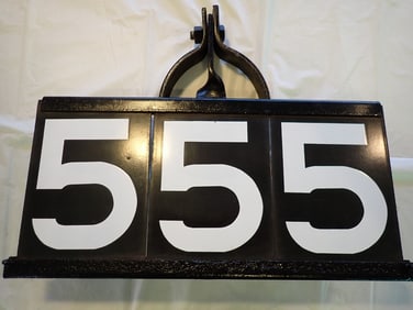 Railroad Maintenance Sign