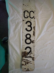 Railroad Mile Marker